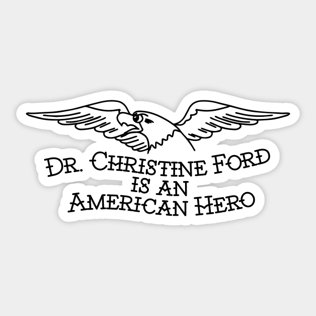 Dr. Ford, the American Hero Sticker by jiniandtonic